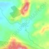 Броћанац Вилушки / Broćanac Viluški topographic map, elevation, terrain
