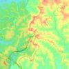 Minas Jaya topographic map, elevation, terrain