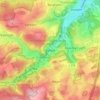 Vollem topographic map, elevation, terrain