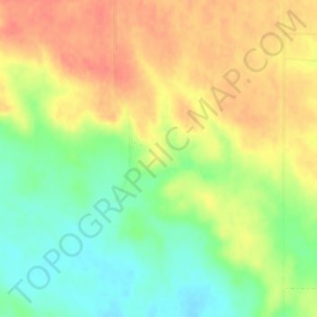 John Penor Dam topographic map, elevation, terrain