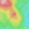 Platte topographic map, elevation, terrain