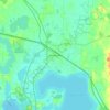 Detroit Lakes topographic map, elevation, terrain
