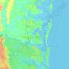 Laurel Island topographic map, elevation, terrain