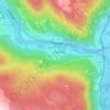 To topographic map, elevation, terrain