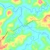 San Jose topographic map, elevation, terrain