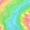 Périasc topographic map, elevation, terrain
