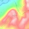 Hale Mountain topographic map, elevation, terrain