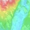 Les Michouilles topographic map, elevation, terrain