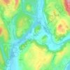 Rothonod topographic map, elevation, terrain