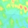 Flats topographic map, elevation, terrain