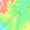 Domog topographic map, elevation, terrain