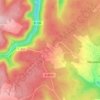 Hofstett topographic map, elevation, terrain