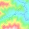 Lanchema topographic map, elevation, terrain