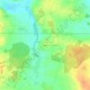 Gatine topographic map, elevation, terrain