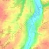La Grange à Rabot topographic map, elevation, terrain