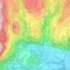 Linod topographic map, elevation, terrain