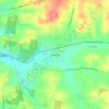 Monticello topographic map, elevation, terrain