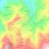 Mati-e topographic map, elevation, terrain