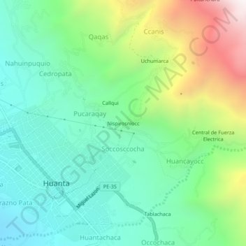 Nispirosniocc topographic map, elevation, terrain