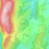 Le Chenet topographic map, elevation, terrain
