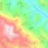 Enchanted Hills topographic map, elevation, terrain