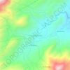 Dos Quebradas topographic map, elevation, terrain