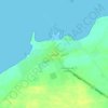 Al Ruwais topographic map, elevation, terrain