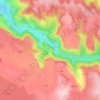 Les Coudols topographic map, elevation, terrain