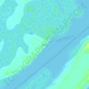 Pontal topographic map, elevation, terrain