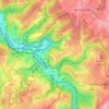Heide topographic map, elevation, terrain