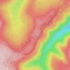 Bear Rocks topographic map, elevation, terrain