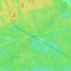 Mokrz topographic map, elevation, terrain