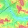 Bandeville topographic map, elevation, terrain