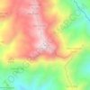 El Peso topographic map, elevation, terrain