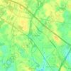 West Wareham topographic map, elevation, terrain