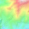Cuesta del Cielo topographic map, elevation, terrain