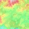 Richmond topographic map, elevation, terrain