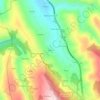 Fontes topographic map, elevation, terrain