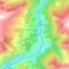 Rekong Peo topographic map, elevation, terrain