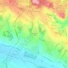 Villeneuve-Lès-Bordes topographic map, elevation, terrain