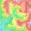 Pierre-Feu topographic map, elevation, terrain