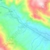 Yuracmayo topographic map, elevation, terrain
