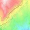 Baron Gallegas topographic map, elevation, terrain