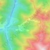 Rouzé d'en Haut topographic map, elevation, terrain