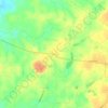 Trout topographic map, elevation, terrain