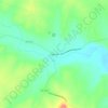 Pottsville topographic map, elevation, terrain