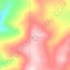 Lost Horse Mountain topographic map, elevation, terrain