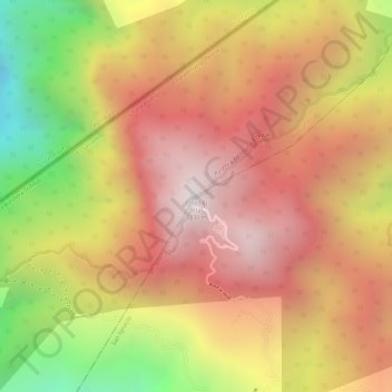 Cerro El Pital topographic map, elevation, terrain