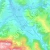 Plaine d'Aulot topographic map, elevation, terrain