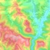Le Mas topographic map, elevation, terrain
